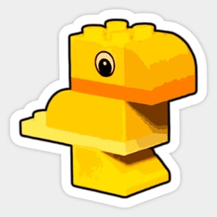 Brick Animals: Parrot Sticker